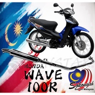 HONDA WAVE 100R WAVE100R COBRA RS CUSTOM EJM EXHAUST MUFFLER EPOWER EKZOS EJOS EXOS MOTOR MOTORCYCLE