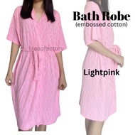 Af3 Home and Living Embossed Cotton Bath Robes Kids to Adult