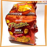 Piattos Piatos Snack Chips Potato Chips 10 Packs x 15 Grams+Bonus 1pcs