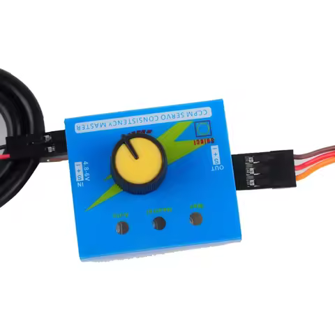 3CH Servo Tester ESC Checker for RC Models with 180 270 360 Degree Adjustment Compatible with Feetec
