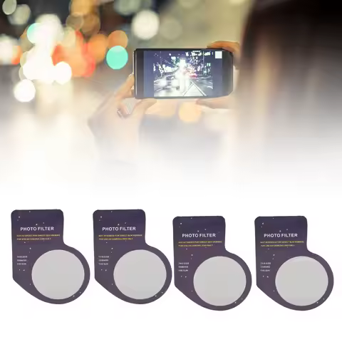 2/4PCS Imaging Enhancing Lens Phone Solar Imaging Lens Camera Protector Imaging Enhancing Lens Filte