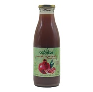 Cofrutos Organic Juice 100% Pomegranate Juice 750 ml. 6 bottle โคฟรุโตส น้ำผลไม้ออร์แกนิค น้ำทับทิม