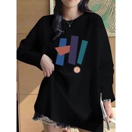 Women's Oversized Long Sleeve T-Shirt/ Women's Distro T-Shirt/ Oversized Streetwear T-Shirt Distro T