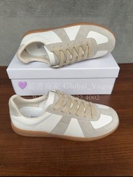 紫鑽🌟誠信商家🌟💜全新 Maison Margiela Replica德訓鞋 白灰 皮革麂皮 全新