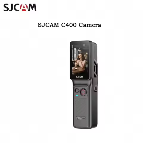Newest C400 SJCAM Handheld Camera, 4K Pocket thumb Camera anti-shake night camera 360 first view