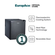 EuropAce 48L Mini Bar Fridge | ER9481DBK | Reversible Door , Thermoelectric Cooling System & Heat Pi