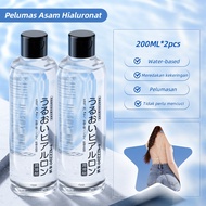 Lubricant tahan lama 200ml Pelumas Asam Hialuronat Water basd pelumas sek s tidak lengket bisa dijil