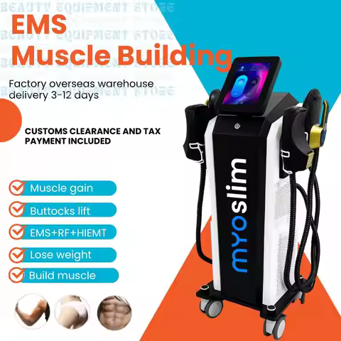 MYOslim EMS Body Sculpting Machine Muscle Toning 6500W 200hz Fat Removal Muscle Fitness Sculpting Ma