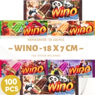 Ice Cream Business Plastic Ice Cream Packaging Character Ice Cream 100 pcs Ice Cream Lolly Sticks Ic
