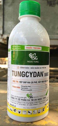 TUNGCYDAN 55EC-(xua đuổi côn trùng trừ sâu rệp mói mọt)