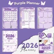 2026 PLANNER | PURPLE PLANNER 2026 | A5 2026 PLANNER | Printisa