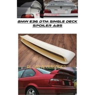 BMW E36 M3 GT LTW Coupe Single Double deck rear boot trunk ducktail lip spoiler bodykit body kit
