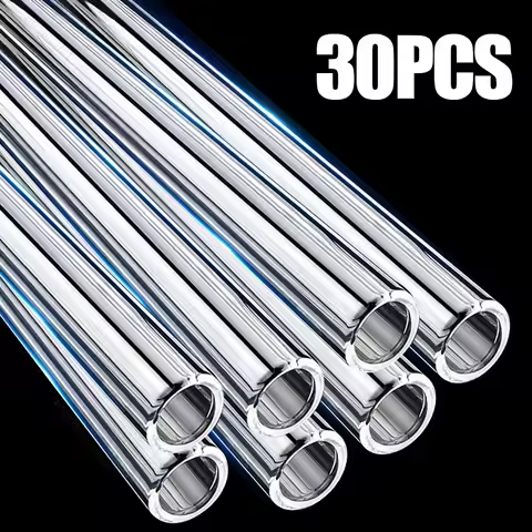 30cm Replacement Straw Compatible Stanley 40oz Tumbler, Plastic Clear Reusable for Stanley Tumbler T