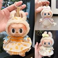 Ready Stock = labubu Pendant Clothes Replacement Vinyl Doll Clothing labubu Mystery Box Pop Mart Dol