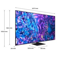 Samsung QA75QX5DBJXXZ 75-inci 120Hz 4K Ultra HD Slim Gaming TV LCD yang popular
