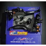 Spot Goods✽NISSIN BRAKE MASTER &amp; CLUTCH LEVER V3 W/ SIDEMIRROR HOLDER - UNIVERSAL