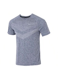 Áo thun tay ngắn Dri-FIT Advance Stride dành cho nam, Đồ thể thao chạy bộ, tập luyện, thường ngày, M