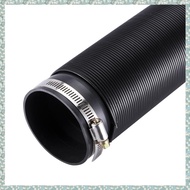 (SZHA) Universal Flexible Car Engine Cold Air Intake Hose Inlet Ducting Feed Tube Pipe with Connecto