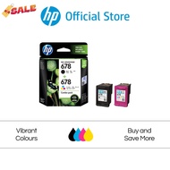 HP 678  Black / Tri-color Ink Cartridge, Combo 2-Pack HP Deskjet: 2645 / 4645 / 1515 / 2515 / 2545 /