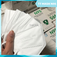 Hộp Khẩu Trang Kháng Khuẩn N95 TT Mask 5 lớp theo tiêu chuẩn bộ  Y tế loại có van thở và loại không 