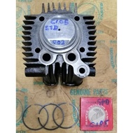 Honda 50cc C100)C102/C105/C110 Cylinder (Ori Motor)(Used) + Piston + Ring Set (002 STD)