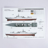 Trumpeter Assembled Warship Model Ship Type 1/700 China Nanchang 055 Missile Destroyer 06729