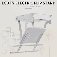 32-55 LCD TV electric flip stand 220V remote control lift hanger ceiling telescopic hanger TV stand 32-55 inch TV
