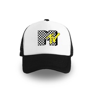 Topi Jaring Trucker Hat Snapback Logo MTV Pria dann Wanita Aksesories Fashion Musik