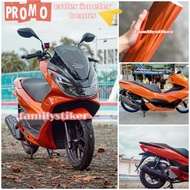 Orange metallic scotlet Orange motorcycle scotlet sticker chrome mirror orange satin scotlet
