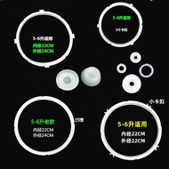 Electric Pressure Cooker Accessories Sealing Ring Silicon Ring 4L5L6L Pot Lid Ring Top Cover Float Gasket Exhaust Valve Ring