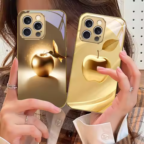 Golden hummingbird For IPhone 16 16Pro Max 15 P ro 14 13 Plus 12 Mini 11Pro Max XS Max XR 16E 14Plus