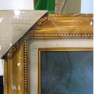 24x36 gold liner Frame whiteout glass