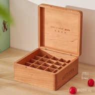 Desktop fsc Display Box Flip-Top Essential Oil Box Storage Wooden Box Essential Oil Bottle Essential