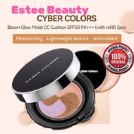 CYBER COLORS SPF50 PA+++ Bloom Glow CC Cushion (With refill)15g X 2
