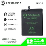 RakkiPanda - BN31 Redmi Note 5A/Note 5A Pro/Note 5A Prime/Mi A1/Mi 5X/Redmi S2 Batre Batrai Baterai