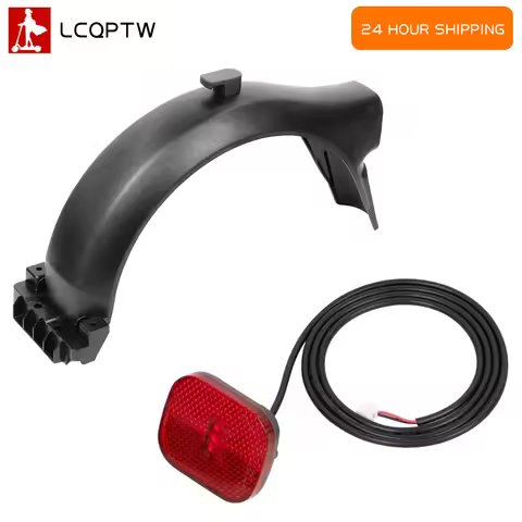 For Ninebot Segway F30D F30E F40D Kicksooter Tire Splash Proof Fender Taillight Accessories Electric
