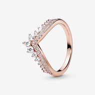 Pandora Princess Wishbone Ring Original - ROSEGOLD cincin ori wanita