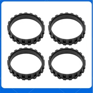 [TWILIGHT]4X Vacuum Robot Tires for Wheels Series 5/6/7/8/9/I7 S9+ Anti-Slip