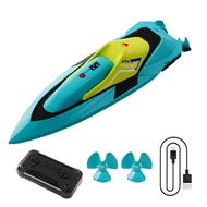 Streamlined Design Rc Boat High-speed Remote Control Boat with Dual Motors for Kids and Adults Water-resistant Rc Speed Boat for Fun in Southeast Asia