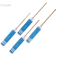 【CRAZYSPE】RC Tools Hex Screwdriver Disassembling Hex Screw Durable Handle Blue Handle