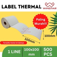 CODE T65R thermal STICKER Labels 1X1 mm 1x1cm 5pcs thermal STICKER label 1