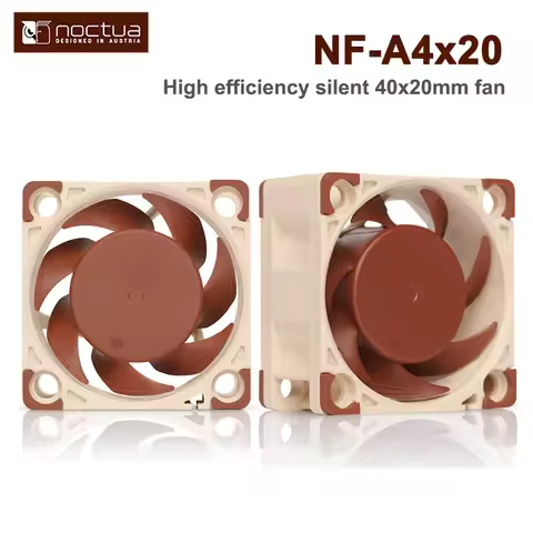 Noctua NF-A4x20 40x40x20mm Cooling fan 5V/12V and 3pin /4pin PWM quiet For Computer Case Cooling CPU