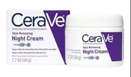 CeraVe Skin Renewing Night Cream 1.7oz (48g) Peptide Complex