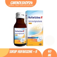 Hufarizine R Syrup 60 ML | Allergy Cold Medicine Hives Medicine/