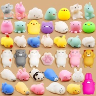 [LuckybabyS] 2/5/10Pcs Mini Animal Squishy Toy Squeeze Ball Toys Fidget Toys Pinch Kneading Toy Stress Reliever Toys Kid Party Favor new