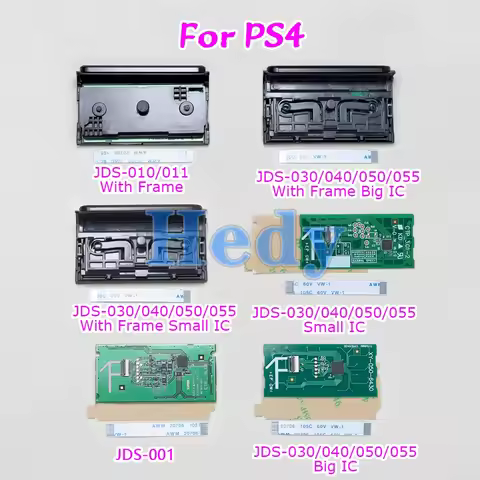 1set JDS 001 011 Joystick Touchpad Board For PS4 JDM 030 JDS-040 Touch Pad Flex Cable With Frame Big