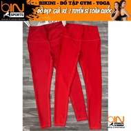 Women's gym yoga pickleball pants with high waist 4-way poly elastic BINSPORTS Q184