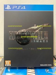 《今日快閃價》（中古二手）PS4遊戲 港版中文 鐵盒豪華版 太空戰士7 最終幻想7 Final Fantasy VII Remake [Deluxe Edition] 稀有品