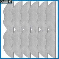 【12.16 MY】 12-Pack Mop Cloths Compatible For Xiaomi Robot Vacuum H40/ OV51 robot vacuum