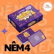 [NEW PRODUCT] Meme Card Set ver 4 - Meme 4 School Card Set, Fun Boardgame Deck to Play with Friends